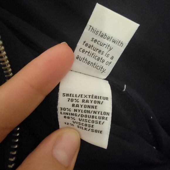 Pre-owned Diane Von Furstenberg Scotia Lace Skirt, Size 0, Navy - Picture 7 of 7